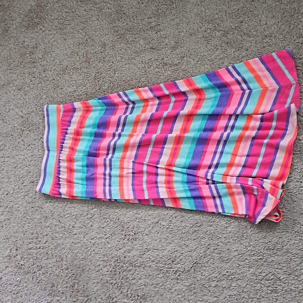 Multi color maxi skirt